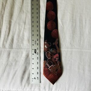 Scooby-Doo Novelty Mens 56" Neck Tie Basketball NBA Sports 2001 Scoobs